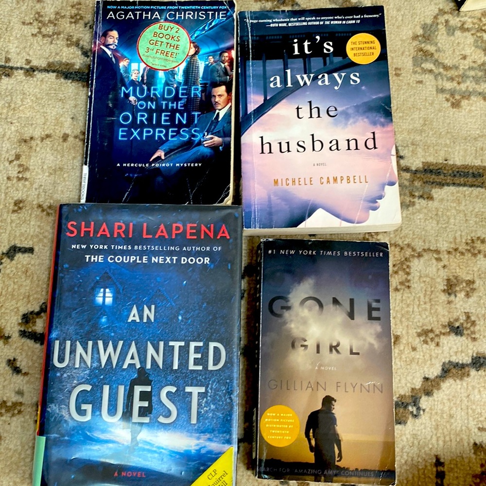 Set of 4 books